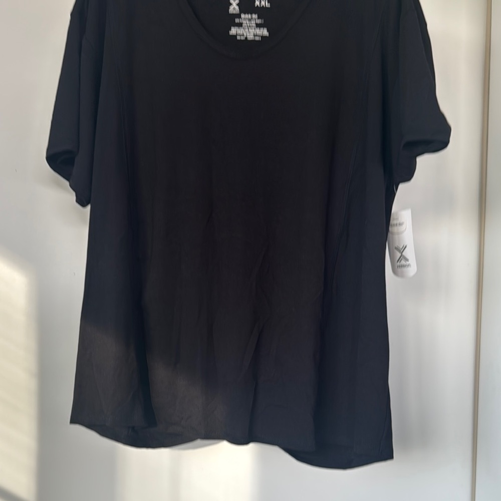 Xersion Black Short Sleeve Women's Tee
